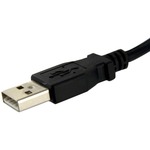 StarTech.com 3 ft Panel Mount USB Cable A to A - F/M - 1 x Type A Male USB - 1 x Type A Female USB - Extension Cable