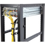 StarTech.com 1U Vertical Server Rack Cable Management D-Ring Hook - 2.2x3.9in 5.7x10cm - D-ring - 1U Height