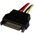 StarTech.com 12in SATA to Molex LP4 Power Cable Adapter - F/M - For Hard Drive