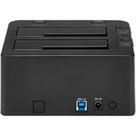 StarTech.com USB 3.0 Dual Hard Drive Docking Station with UASP for 2.5/3.5in SSD / HDD - SATA 6 Gbps