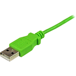 StarTech.com 1m Green Mobile Charge Sync USB to Slim Micro USB Cable for Smartphones and Tablets