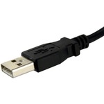 StarTech.com 2 ft Panel Mount USB Cable A to A - F/M - 1 x Type A Male USB - 1 x Type A Female USB