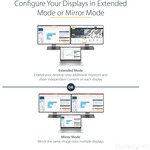 StarTech.com MST Hub - Mini DisplayPort to 2x DisplayPort - Multi Stream Transport Hub - mDP 1.2 to DP - 3840 × 2160 - DisplayPort - USB