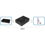 StarTech.com Gigabit PoEplus Extender - 802.3at/af - 100m 330ft - Power over Ethernet Extender