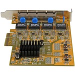 StarTech.com 4-Port PCI Express Gigabit Network Adapter Card