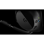 Logitech G533 Wireless Over-the-head Stereo Headset - Black - Binaural - Circumaural - 1500 cm