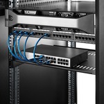 StarTech.com 1U Vented Server Rack Mount Shelf - 16in Deep Steel Universal Cantilever Tray for 19inch AV Andamp; Network Equipment Rack - 44lbs CABSHELF116V - Add a sturdy