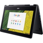 Acer Spin 11 R751TN-C0CG 29.5 cm 11.6inch Touchscreen 2 in 1 Chromebook - 1366 x 768 - Celeron N3350 - 4 GB RAM - 64 GB Flash Memory - Obsidian Black
