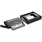 StarTech.com 2.5 SATA Drive Hot Swap Bay for 3.5inch Front Bay - 2.5in SATA SSD/HDD Hard Drive Rack - Anti-Vibration - Mobile Rack - 1 x HDD Supported - 1 x SSD Support