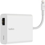 Belkin Ethernet Card for Tablet - Lightning - 1 Ports - 1 - Twisted Pair