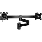 StarTech.com Wall Mount Dual Monitor Arm - Articulating - Dual Monitor Wall Mount - For Two 15inch to 24inch Monitors - VESA Mount - Steel - 2 Displays Supported61 cm Sc