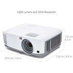 Viewsonic PA503S 3D Ready DLP Projector - 4:3