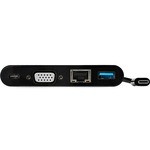 StarTech.com USB C VGA Multiport Adapter - Power Delivery Charging 60W - USB 3.0 - GbE - USB C Adapter for Mac, Windows, Chrome OS - Create a workstation by connec