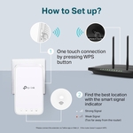 TP-Link Deco RE300 IEEE 802.11ac 1.17 Gbit/s Wireless Range Extender