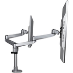 StarTech.com Desk Mount Dual Monitor Arm - Articulating - Premium Desk Clamp / Grommet Hole Mount for up to 27inch VESA Monitors ARMDUALPS - 2 Displays Supported68.