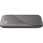 WD My Passport WDBAGF5000AGY-WESN 500 GB Portable Solid State Drive - External - Space Gray - Desktop PC Device Supported - USB 3.2 Gen 2 Type C - 1050 MB/s Maximu