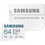Samsung EVO Plus 64 GB Class 10/UHS-I U1 V10 microSDXC