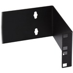 StarTech.com 2U 19in Hinged Wall Mount Bracket for Patch Panels - Black