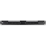 TRENDnet TC-P16C5E 16 Ports Network Patch Panel - 16 x RJ-45 - 16 x RJ-11