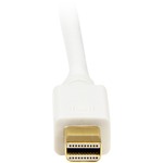 StarTech.com White 10ft Mini DisplayPort to DVI Adapter Converter Cable