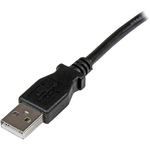 StarTech.com 1m USB 2.0 A to Left Angle B Cable - M/M - 1 x Type A Male USB - 1 x Type B Male USB