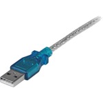 StarTech.com 1 Port USB to RS232 DB9 Serial Adapter Cable - M/M - 1 x DB-9 Male Serial - 1 x Type A Male USB