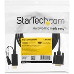StarTech.com 3 ft HDMI to VGA active converter cable - HDMI to VGA adapter - 1920x1200 or 1080p