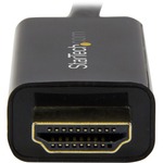 StarTech.com DisplayPort to HDMI converter cable - 6 ft 2m - 4K - 1 x DisplayPort Male Digital Audio/Video