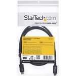 StarTech.com 1m Thunderbolt 3 20Gbps USB-C Cable - Thunderbolt, USB, and DisplayPort Compatible