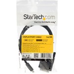 StarTech.com 1m / 3 ft USB-C to DVI Cable - USB 3.1 Type C to DVI - 1920 x 1200 - Black - 3.3 ft. / 1 m USB C to DVI cable and adapter in one - 1920 x 1200 DVI cable