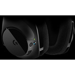Logitech G533 Wireless Over-the-head Stereo Headset - Black - Binaural - Circumaural - 1500 cm