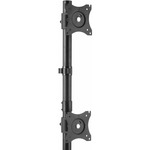 StarTech.com Desk Mount Dual Monitor Mount - Vertical - Steel Dual Monitor Arm - For VESA Mount Monitors up to 27inch - Adjustable ARMDUALV - 2 Displays Supported68