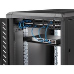 StarTech.com 1U Fixed Server Rack Mount Shelf - 10in Deep Steel Universal Cantilever Tray for 19inch AV/ Network Equipment Rack - 44lbs CABSHELF1U10 - Add a sturdy 1U