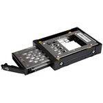 StarTech.com 2.5 SATA Drive Hot Swap Bay for 3.5inch Front Bay - 2.5in SATA SSD/HDD Hard Drive Rack - Anti-Vibration - Mobile Rack - 1 x HDD Supported - 1 x SSD Support