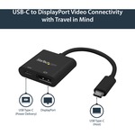 StarTech.com USB C to DisplayPort Adapter with USB Power Delivery - USB Type-C to DisplayPort for USB-C devices such as your 2018 iPad Pro - 4K 60Hz - Use this USB T