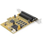 StarTech.com 8-Port PCI Express RS232 Serial Adapter Card - PCIe to Serial DB9 RS232 Controller Card