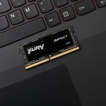 Kingston FURY Impact RAM Module for Notebook - 16 GB 2 x 8GB - DDR4-2666/PC4-21333 DDR4 SDRAM - 2666 MHz - CL15 - 1.20 V - 260-pin - SoDIMM