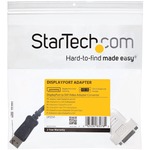 StarTech.com DisplayPort to DVI Video Adapter Converter - 1 x DVI-D Video - 1 x DisplayPort Digital Audio/Video