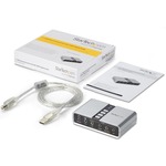 StarTech.com 7.1 USB Audio Adapter External Sound Card with SPDIF Digital Audio - External