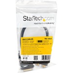 StarTech.com 1 ft DVI-D to 2x DVI-D Digital Video Splitter Cable - M/F - Black