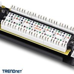 TRENDnet TC-P12C6 12 Ports Network Patch Panel - 12 x RJ-45 - 12 x RJ-11