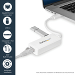 StarTech.com White USB 3.0 to Gigabit Ethernet Adapter