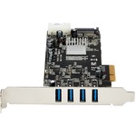 StarTech.com 4 Port PCI Express PCIe SuperSpeed USB 3.0 Card Adapter w/ 4 Dedicated 5Gbps Channels