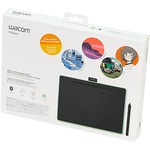 Wacom Intuos M CTL-6100WL Graphics Tablet - 2540 lpi - Wired/Wireless - Pistachio
