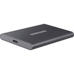 Samsung T7 MU-PC500T/WW 500 GB Portable Solid State Drive - External - PCI Express NVMe - Titan Gray - Gaming Console, Desktop PC, Smartphone, Smart TV, Tablet Devic