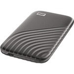 WD My Passport WDBAGF0020BGY-WESN 2 TB Portable Solid State Drive - External - Space Gray - Desktop PC Device Supported - USB 3.2 Gen 2 Type C - 1050 MB/s Maximum