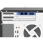 QNAP TVS-H1688X-W1250-32G 16 x Total Bays SAN/NAS Storage System - 5 GB Flash Memory Capacity - Intel Xeon Hexa-core 6 Core 3.30 GHz - 32 GB RAM - DDR4 SDRAM Tower