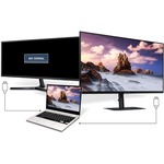 Samsung S24A600UCU 24inch WQHD LED LCD Monitor - 16:9 - Black