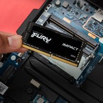 Kingston FURY Impact RAM Module for Notebook - 16 GB 2 x 8GB - DDR4-2666/PC4-21333 DDR4 SDRAM - 2666 MHz - CL15 - 1.20 V - 260-pin - SoDIMM