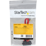 StarTech.com 18in SAS 29 Pin to SATA Cable with LP4 Power - 1 x Male SATA - 1 x Male SAS